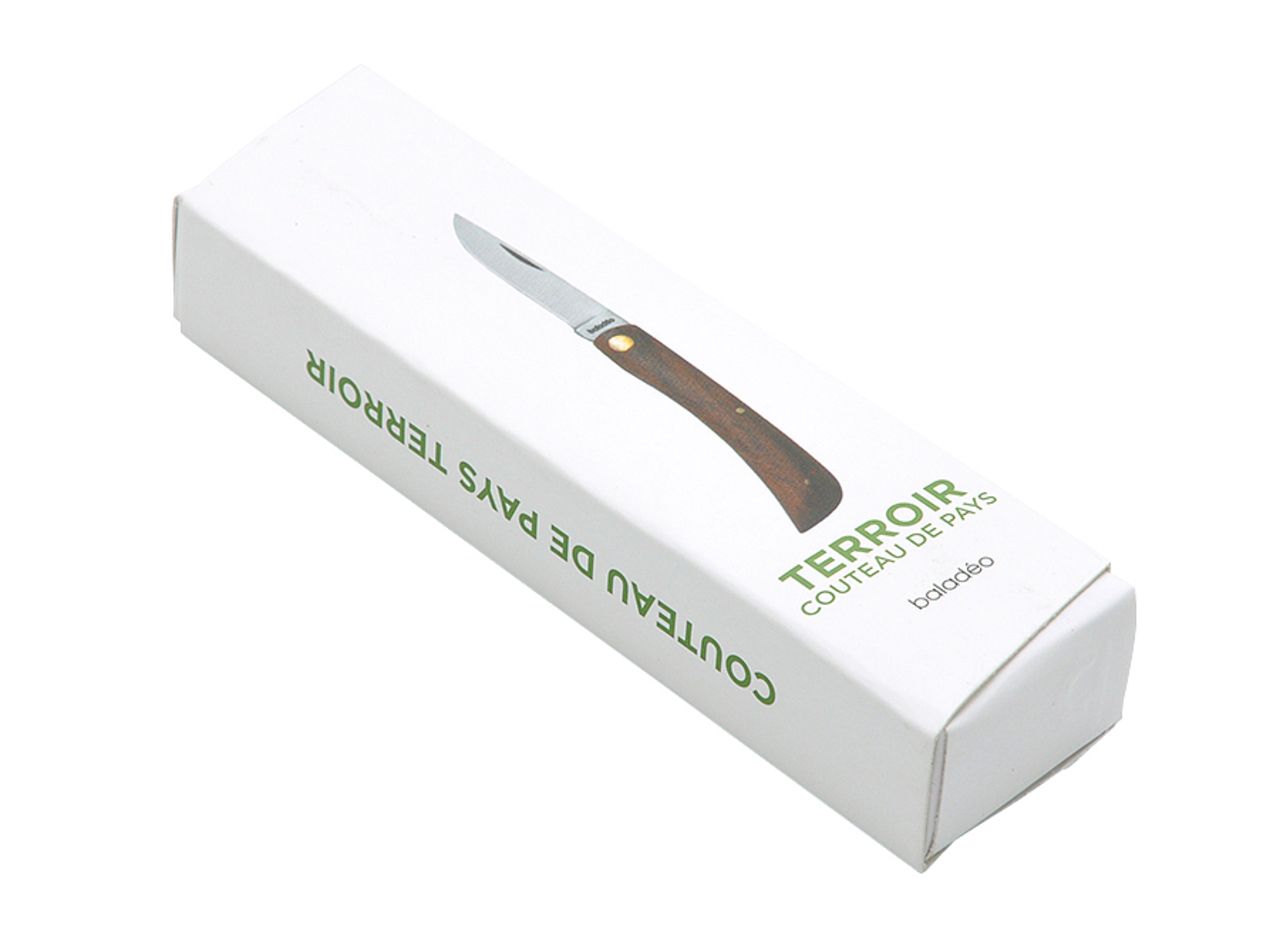 Traditional pocket knife 'Terroir', acacia tree wood handle Knives