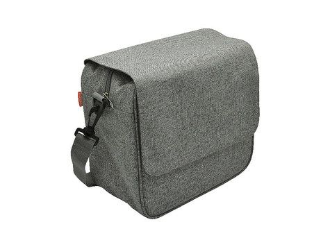 Besace à bento isotherme 'Hakone', gris chiné RPET