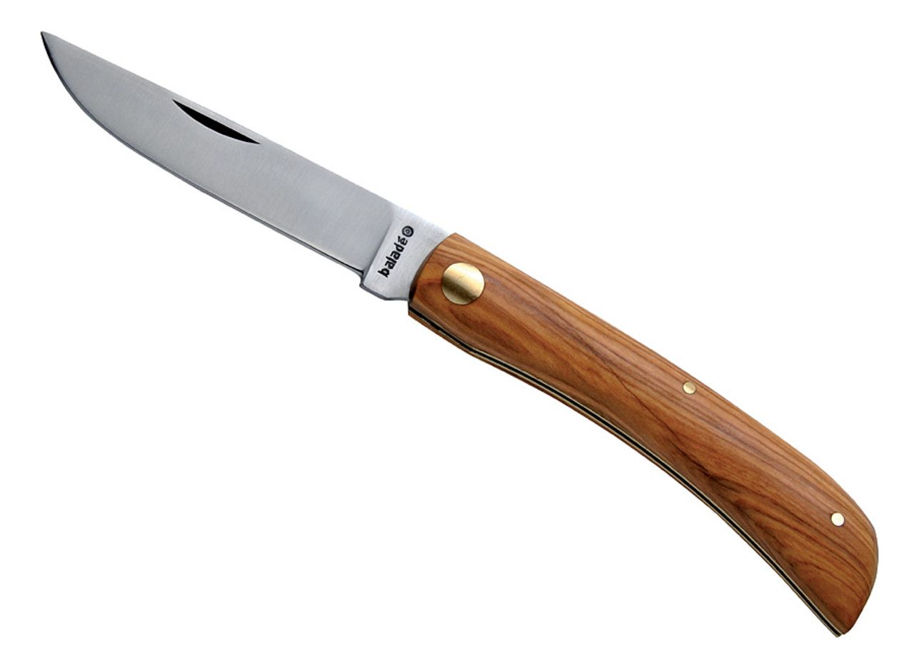 Traditional pocket knife 'Terroir' olive tree wood handle Knives