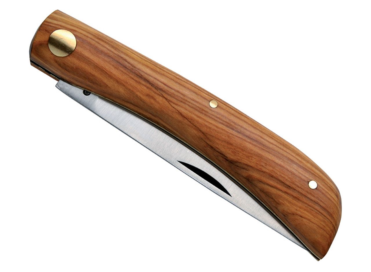 Traditional pocket knife 'Terroir' olive tree wood handle Knives Outside meals