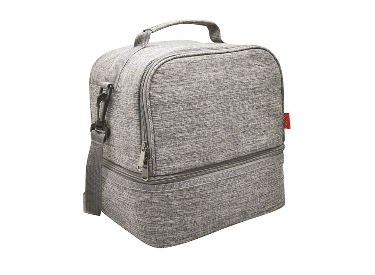 Insulated bento bag 'Nara', RPET heather grey - Best Sellers - Baladéo®