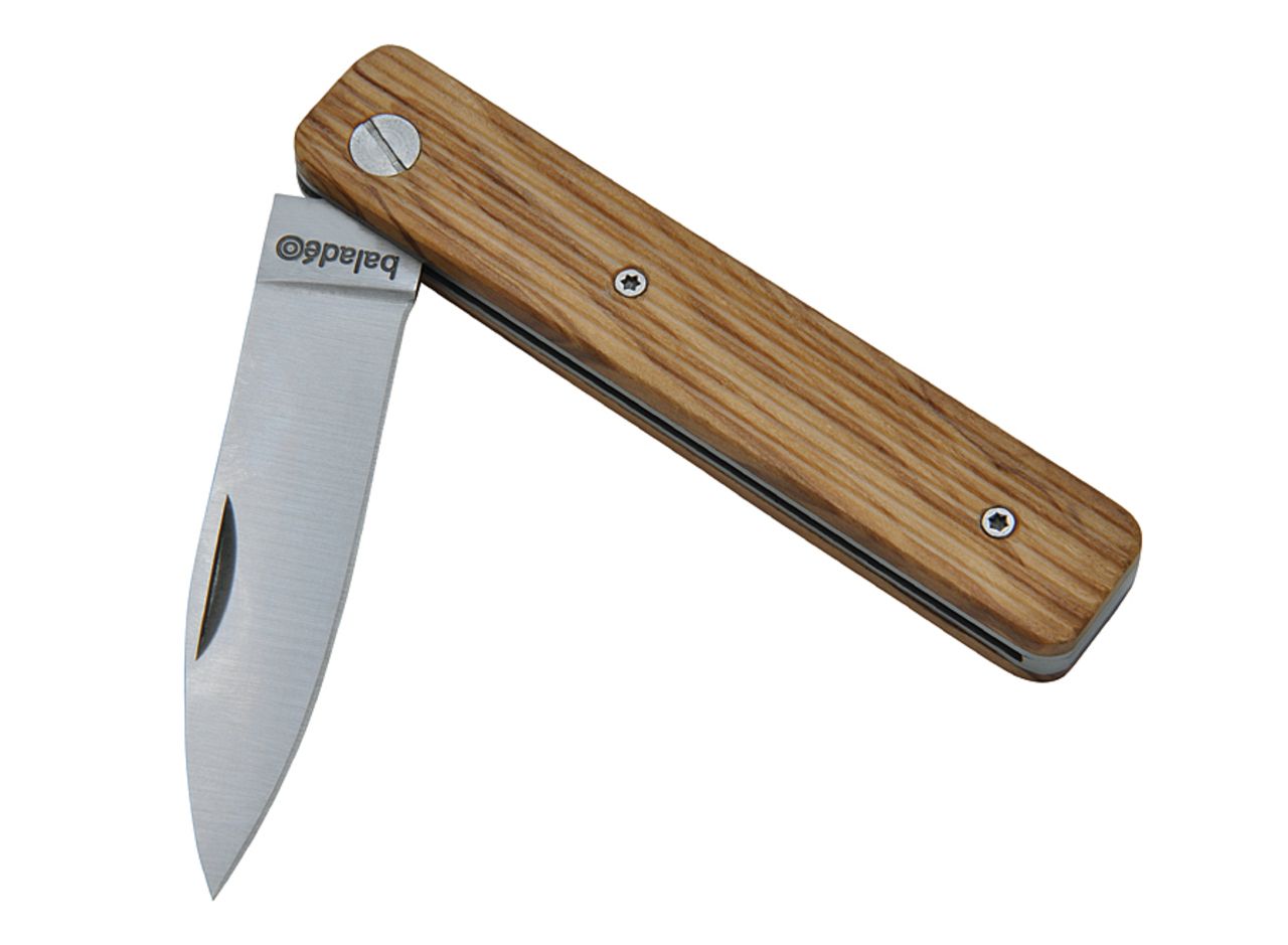 Folding paring knife 'Papagayo', olive tree wood Knives Outside