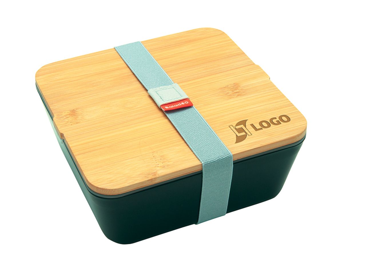 Bento 'Saitama', with bamboo lid - Bento - lunchboxes - Outside meals -  Baladéo®