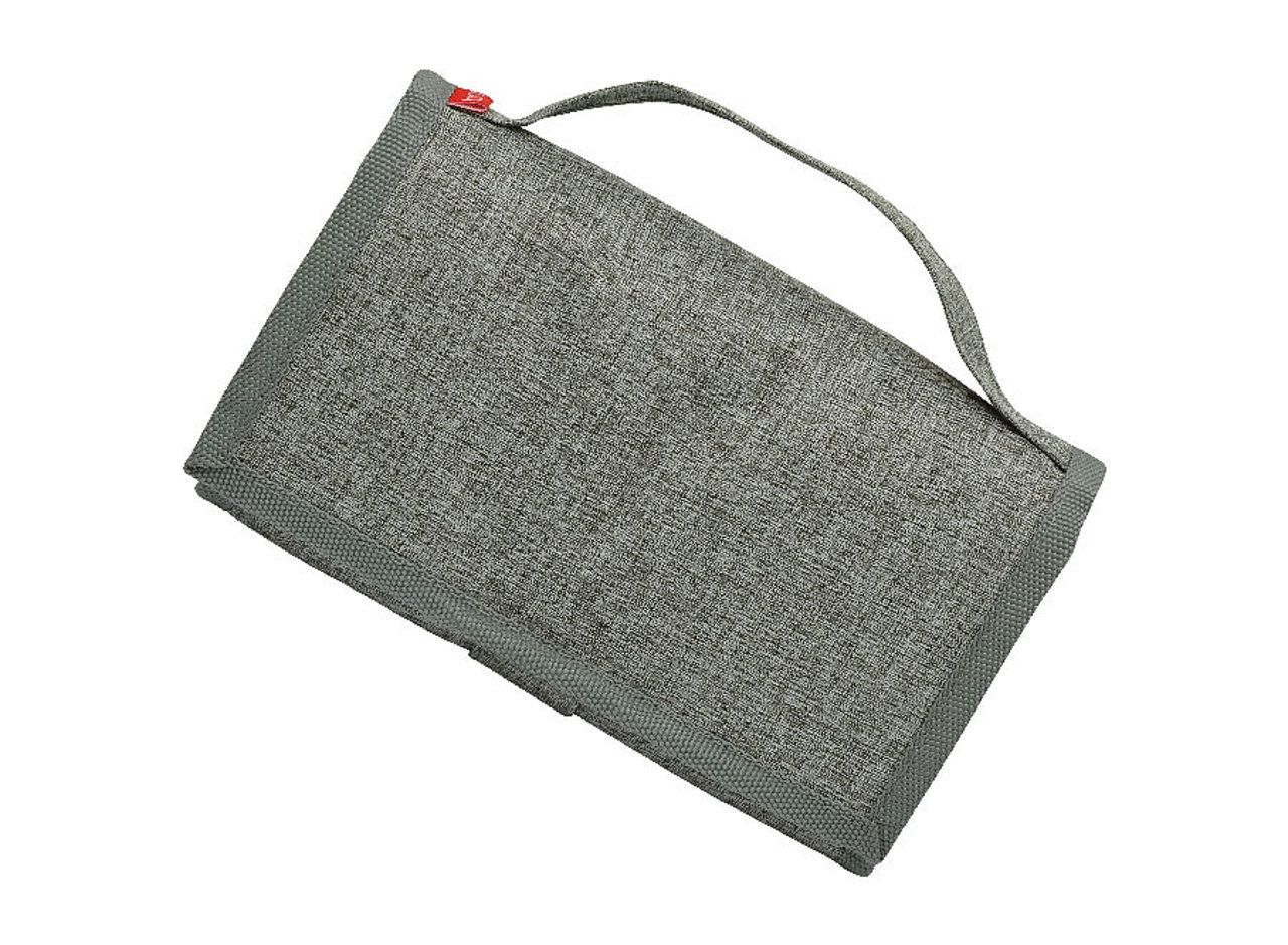 Foldable insulated bento bag 'Fujisawa', RPET heather grey - Sacs  isothermes - Bags 